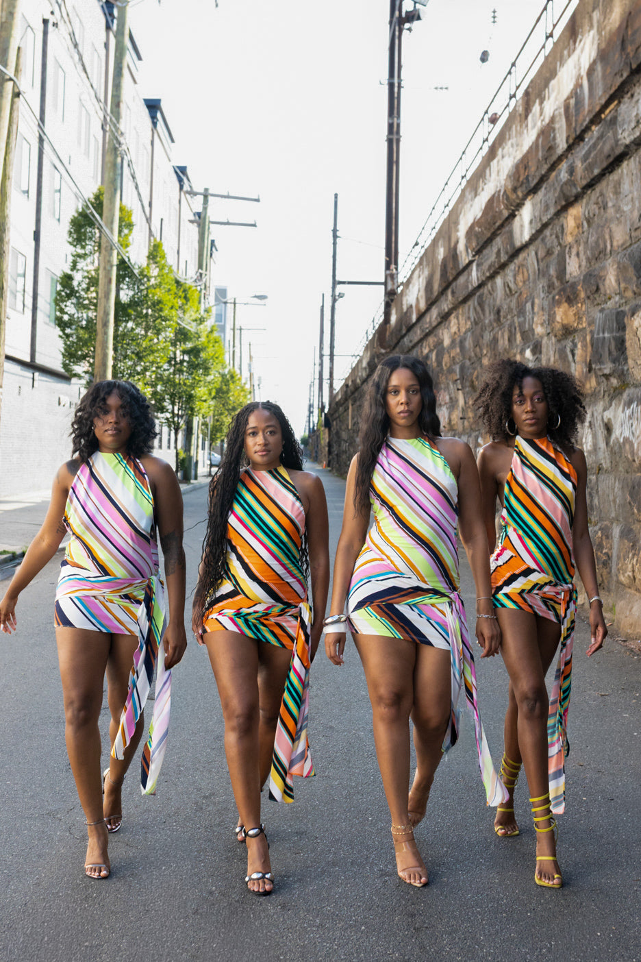 The Striped Mini Dress