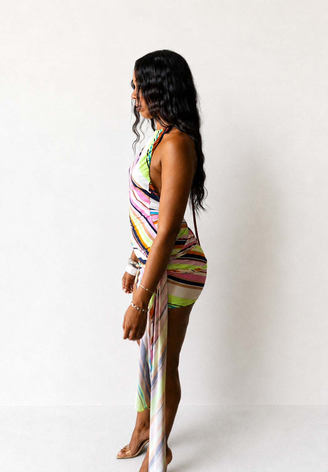 The Striped Mini Dress