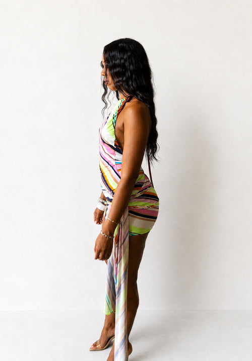 The Striped Mini Dress
