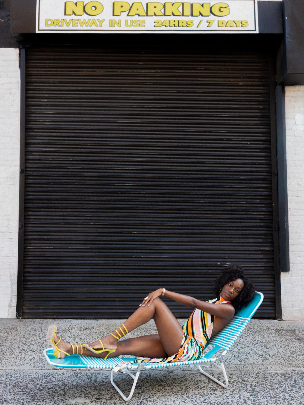 The Striped Mini Dress